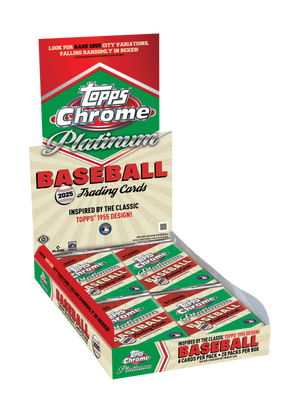2025 Topps Chrome Platinum Baseball - Hobby Box
