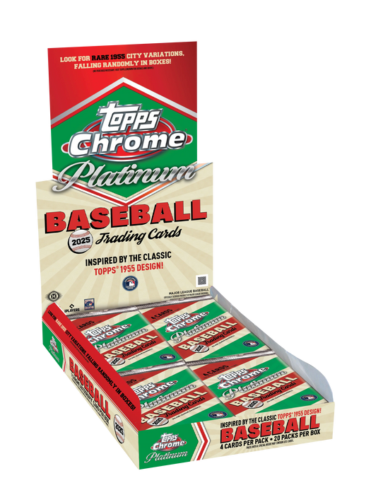 2025 Topps Chrome Platinum Baseball - Hobby Box