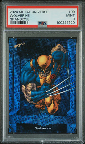 2024 Metal Universe Wolverine #99 Grandiose PSA 9