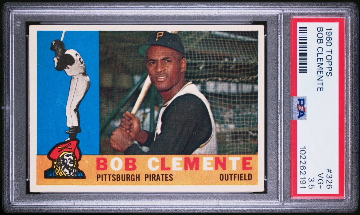 1960 Topps Bob Clemente #326 PSA 3.5
