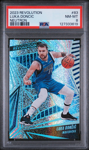 2023 Panini Revolution Luka Doncic #83 Neutron PSA 8 /125