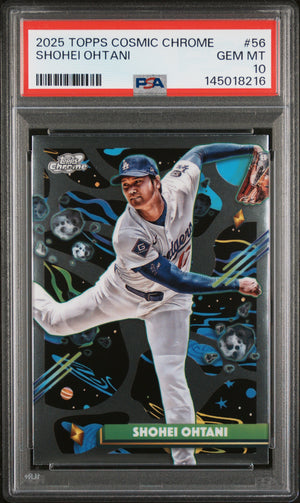 2025 Topps Chrome Cosmic Chrome Shohei Ohtani #56 PSA 10 A