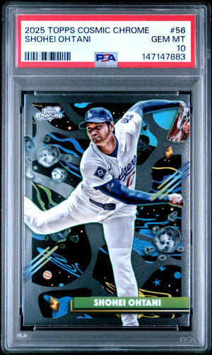 2025 Topps Chrome Cosmic Chrome Shohei Ohtani #56 PSA 10 B