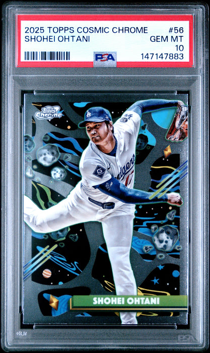 2025 Topps Chrome Cosmic Chrome Shohei Ohtani #56 PSA 10 B