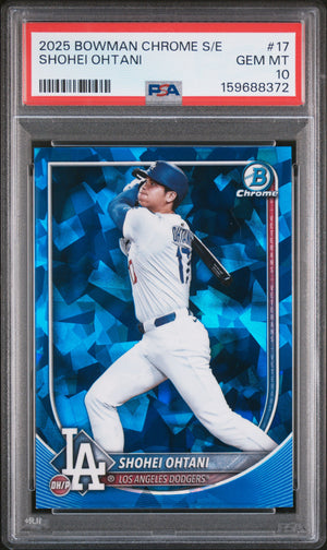 2025 Bowman Chrome Sapphire Edition Shohei Ohtani #17 PSA 10