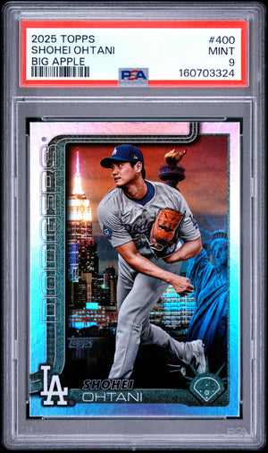 2025 Topps Series 2 Shohei Ohtani #400 Big Apple PSA 9