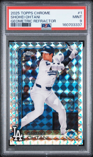 2025 Topps Chrome Shohei Ohtani #1 Geometric Refractor