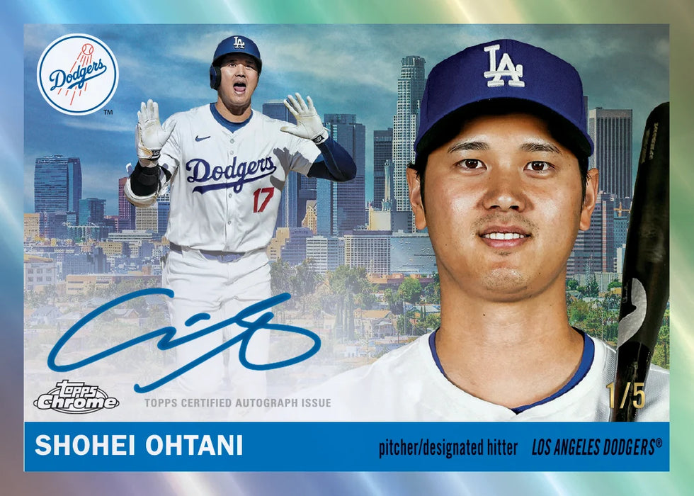 2025 Topps Chrome Platinum Baseball - Hobby Box