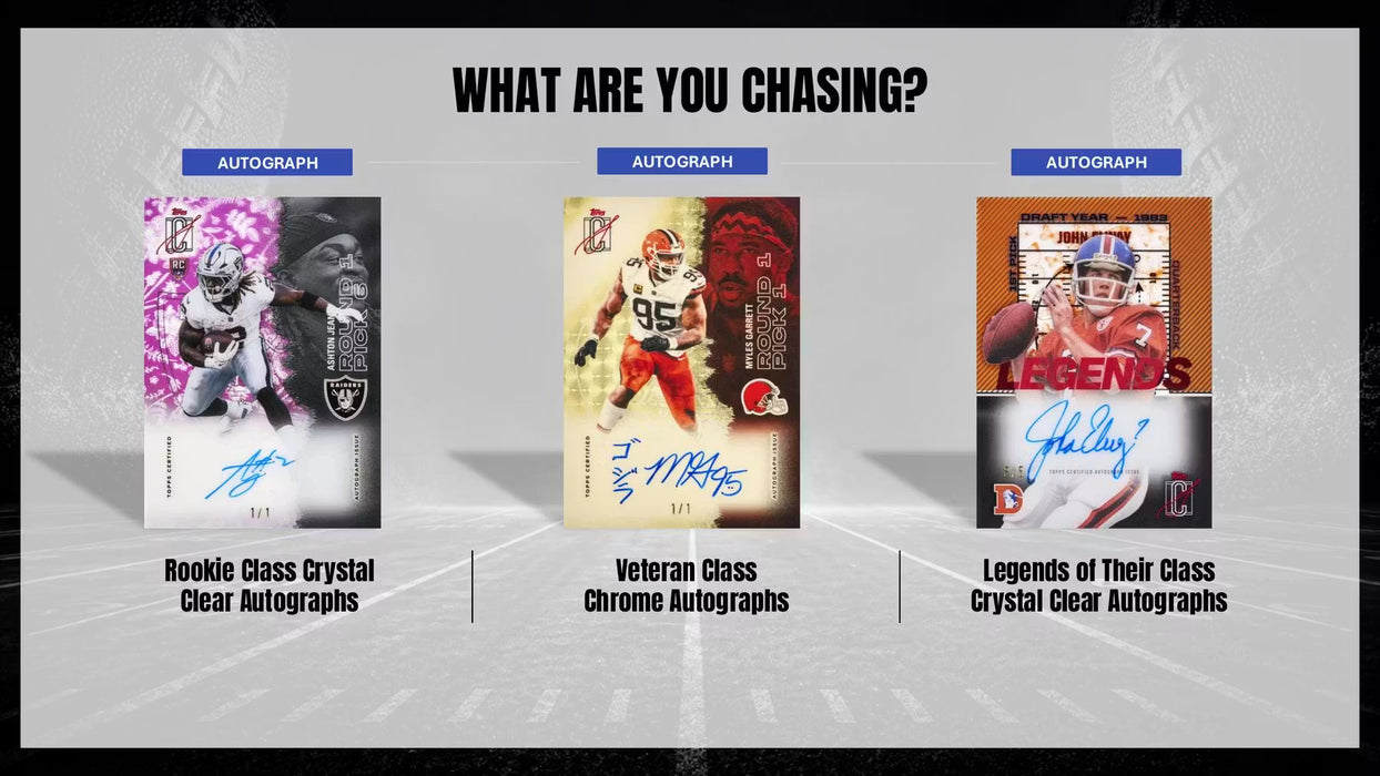 2025 Topps Signature Class Football - Blaster Box