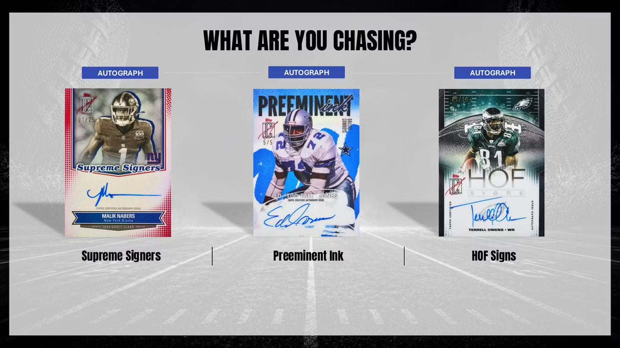 2025 Topps Signature Class Football - Blaster Box