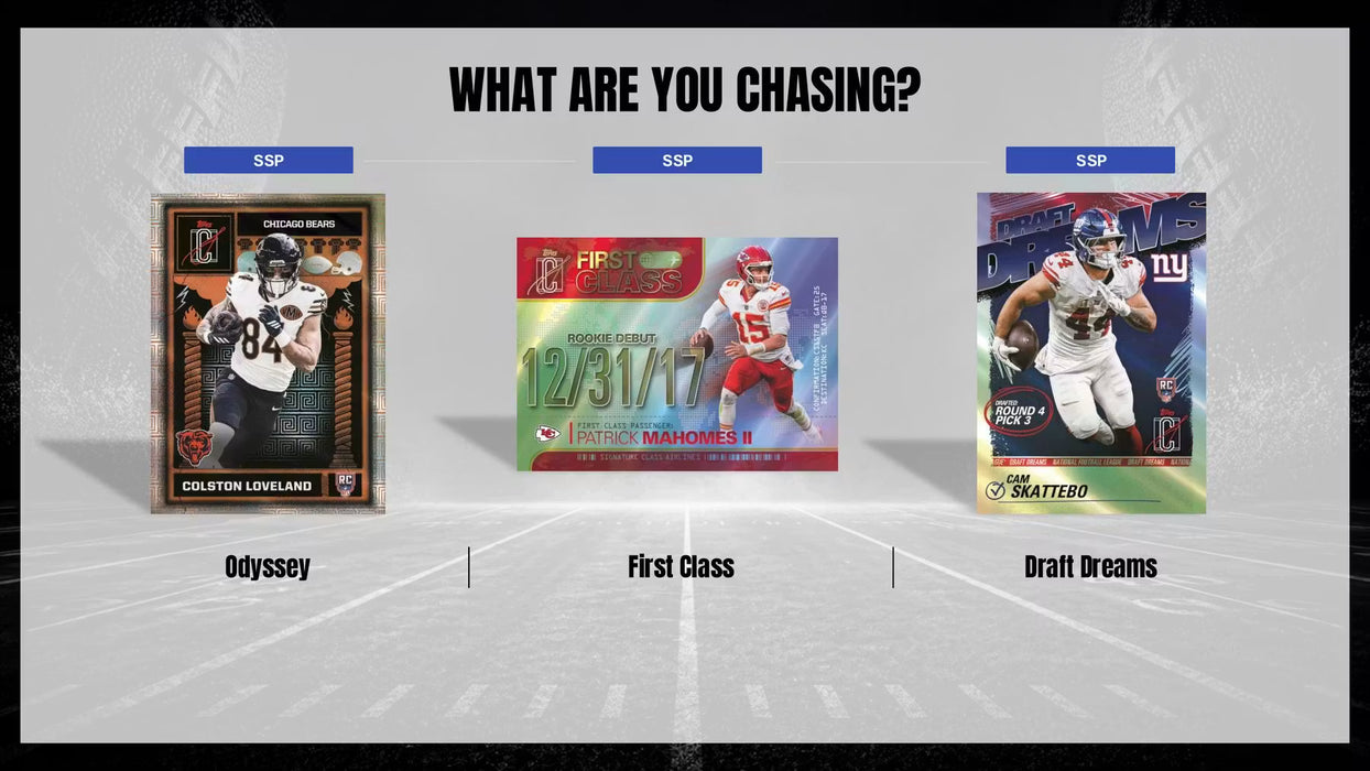 2025 Topps Signature Class Football - Blaster Box