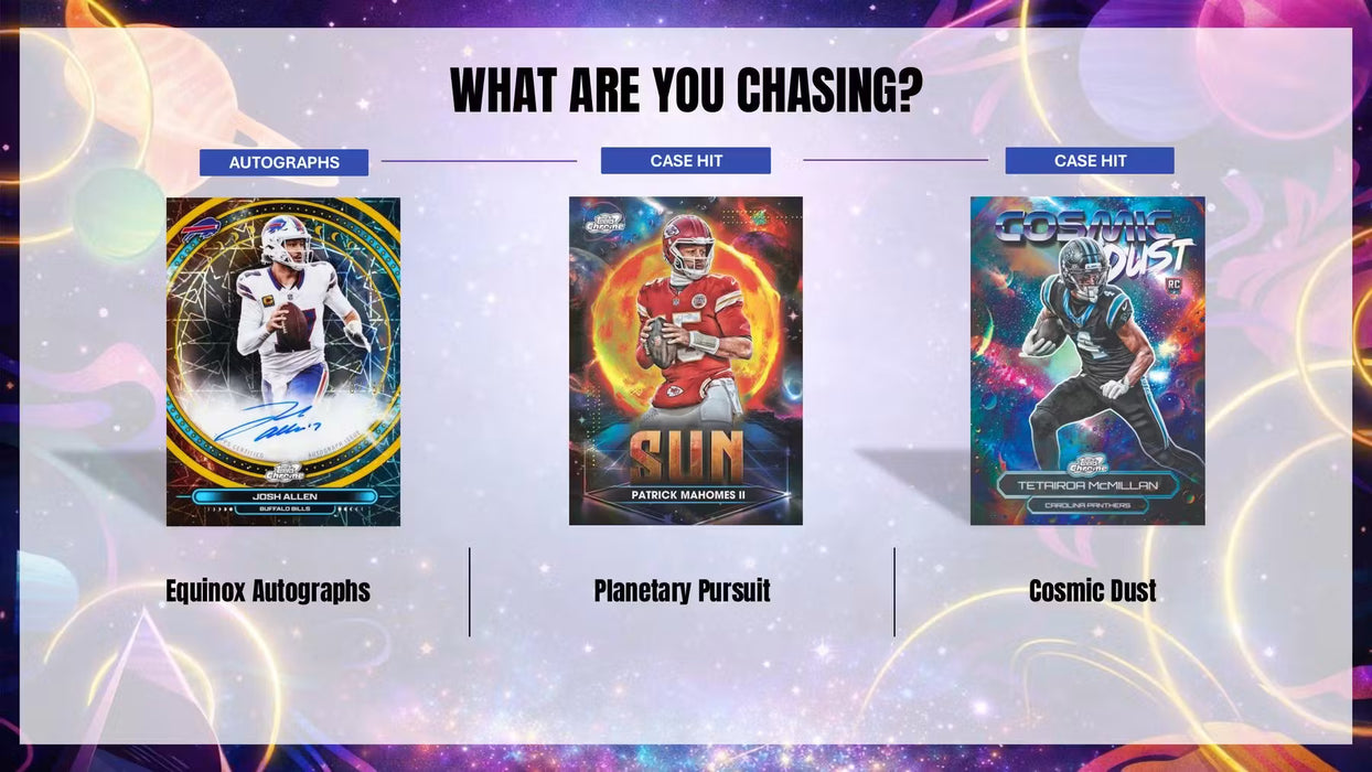 2025 Topps Cosmic Chrome Football - Hobby Box
