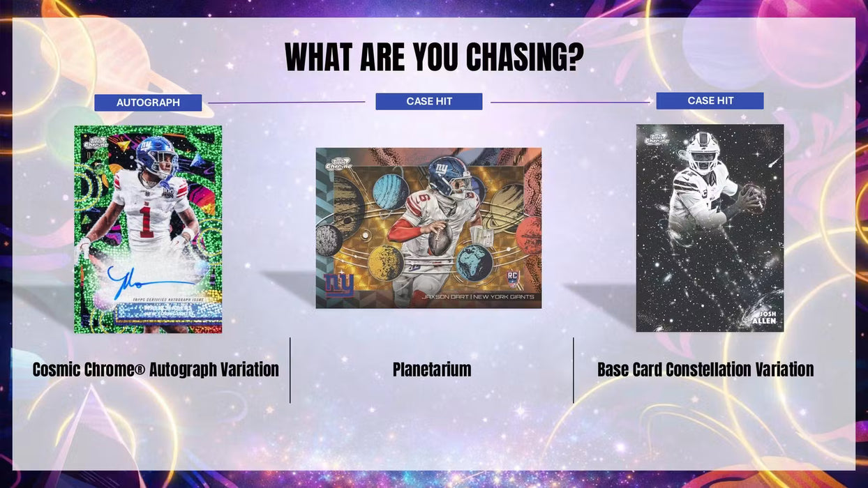 2025 Topps Cosmic Chrome Football - Hobby Box
