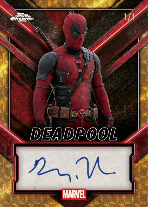 2025 Topps Deadpool Chrome - Blaster Box