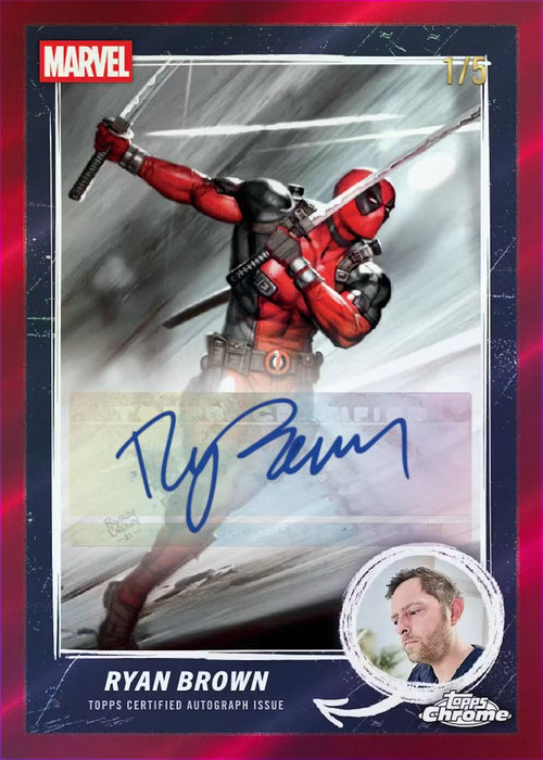 2025 Topps Deadpool Chrome - Blaster Box