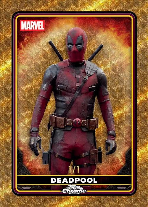 2025 Topps Deadpool Chrome - Blaster Box