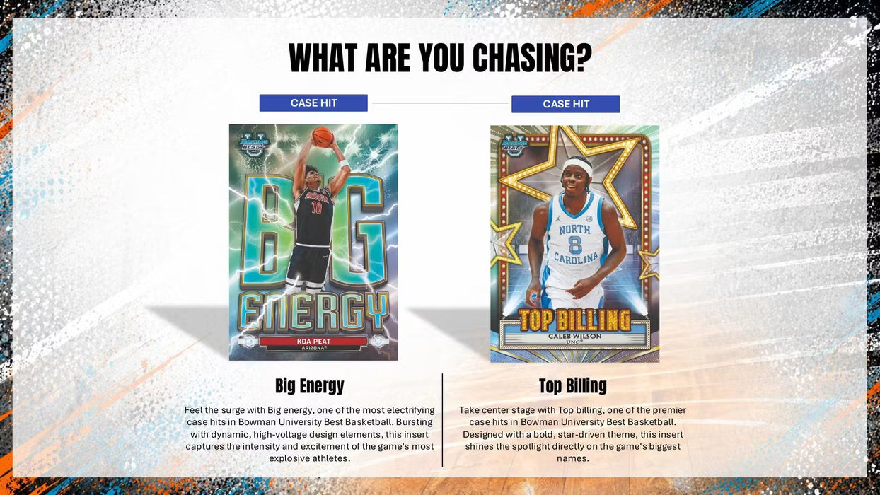 2025/26 Bowman University Best Basketball - Hobby Box