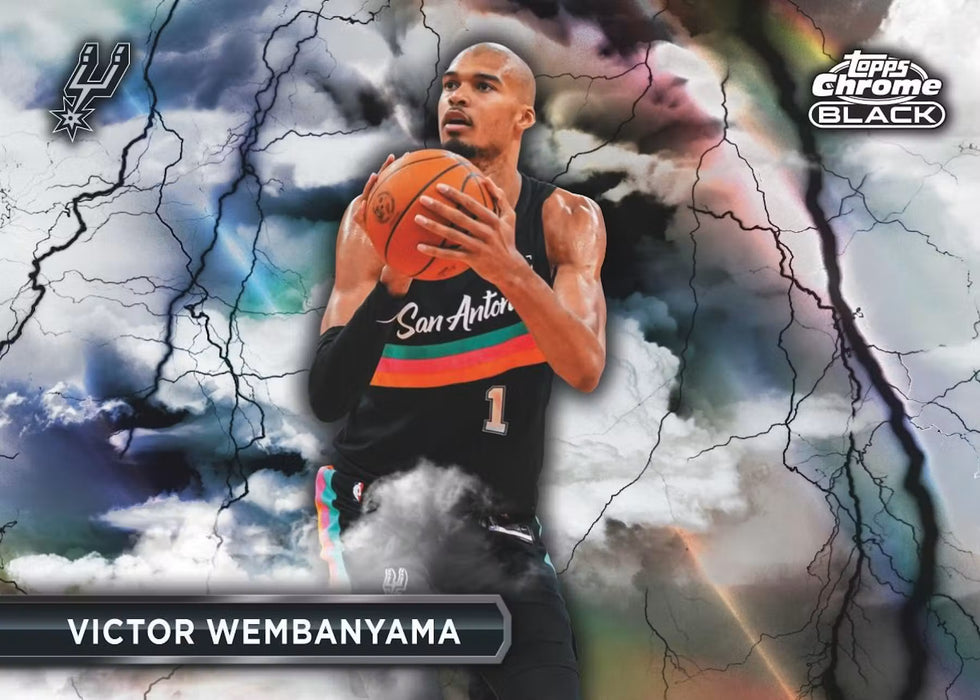 2025-26 Topps Chrome Black Basketball - Hobby Box