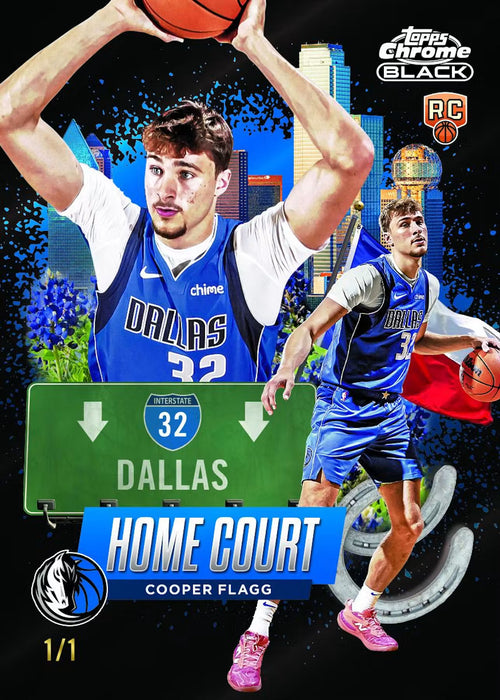 2025-26 Topps Chrome Black Basketball - Hobby Box
