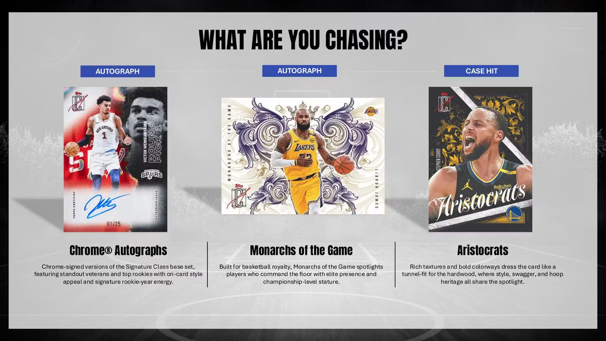 2025/26 Topps Signature Class Basketball - Blaster Box