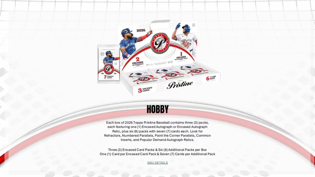 2026 Topps Pristine Baseball - Hobby Box
