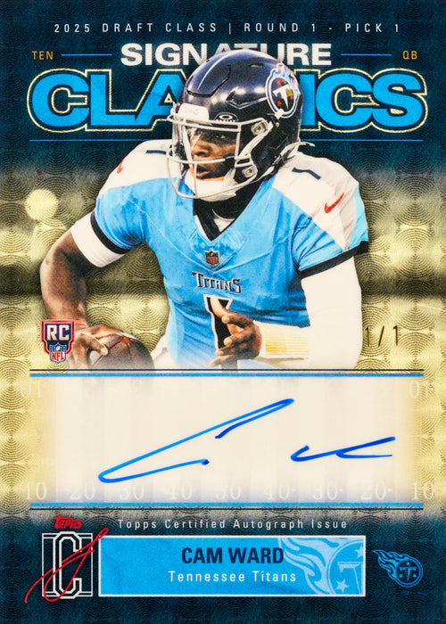 2025 Topps Signature Class Football - Mega Box