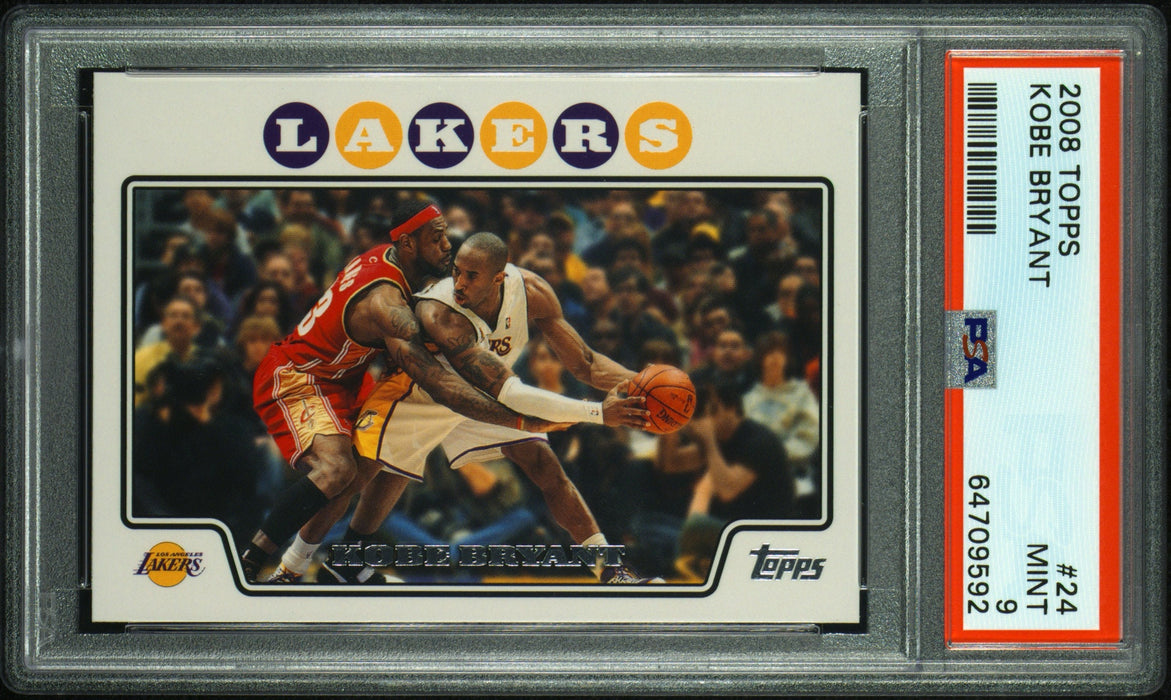 2008 Topps Kobe Bryant #24 PSA 9