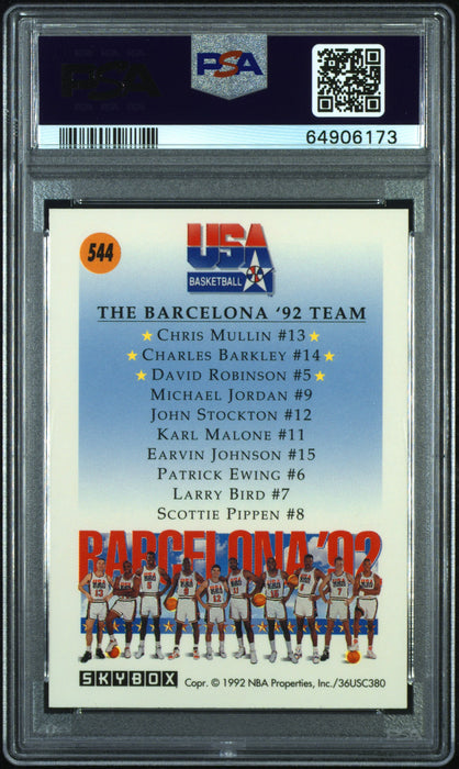 1991 Skybox Team USA 1 #544 PSA 9