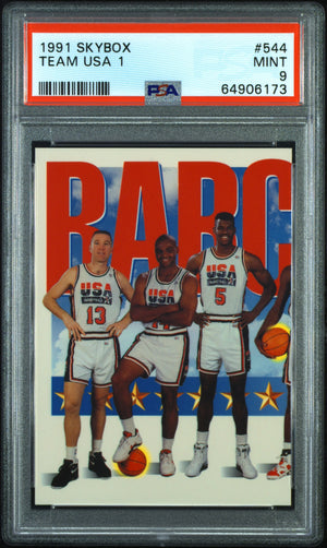 1991 Skybox Team USA 1 #544 PSA 9