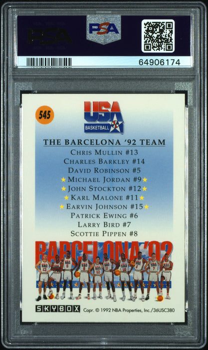 1991 Skybox Team USA 2 #545 PSA 10