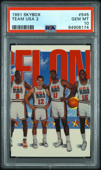 1991 Skybox Team USA 2 #545 PSA 10