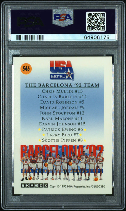 1991 Skybox Team USA 3 #546 PSA 9