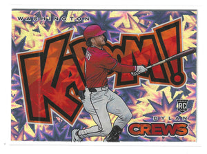 2025 Panini Prospect Edition Dylan Crews #3 Kaboom! RC Rookie *CASE HIT SSP
