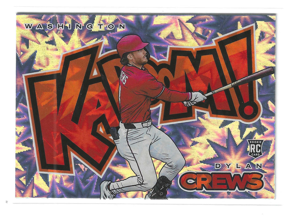 2025 Panini Prospect Edition Dylan Crews #3 Kaboom! RC Rookie *CASE HIT SSP