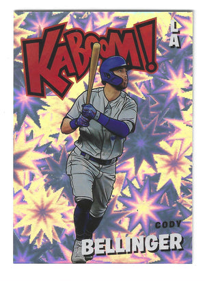2021 Panini Absolute Cody Bellinger #K8 Kaboom! *CASE HIT SSP