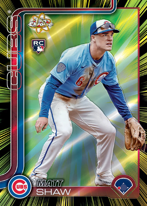 2025 Topps Chrome® Baseball Update Series - Blaster Box