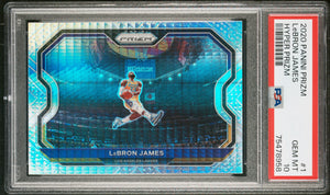 2020 Panini Prizm LeBron James #1 Hyper Prizm PSA 10