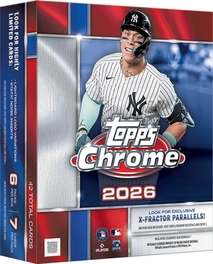 2026 Topps Chrome Baseball - Mega Box