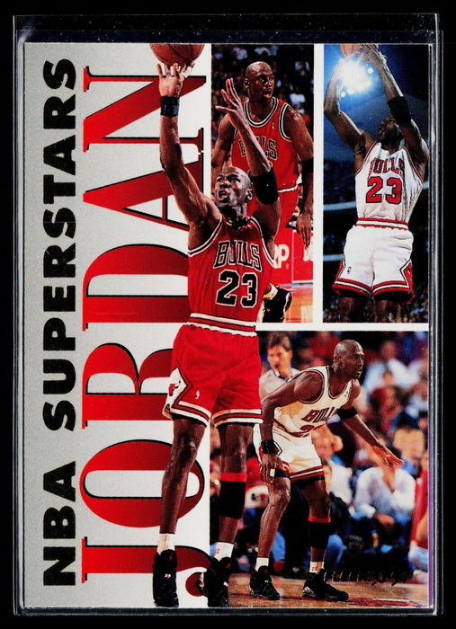 1993-94 Fleer Michael Jordan #7 NBA Superstars