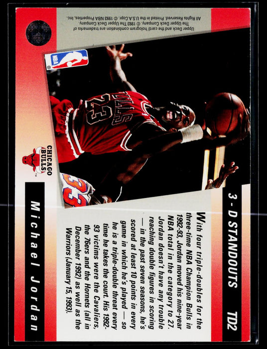 1993-94 Upper Deck Spanish Michael Jordan #TD2 Triple Double