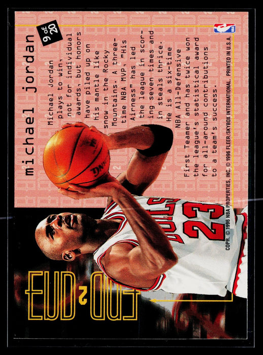 1995-96 Fleer Michael Jordan #9 End 2 End