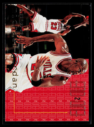 1995-96 Fleer Michael Jordan #9 End 2 End