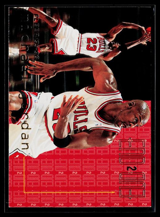 1995-96 Fleer Michael Jordan #9 End 2 End