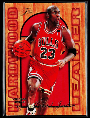 1995-96 Flair Michael Jordan #4 Hardwood Leader