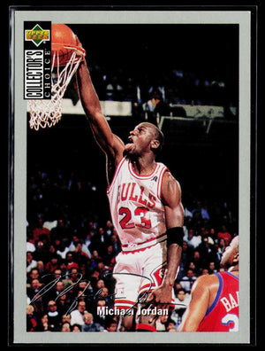 1994-95 Collector's Choice Michael Jordan #21 Silver Signature