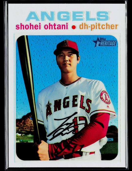 2020 Topps Heritage Shohei Ohtani #THC-433 Refractor /571