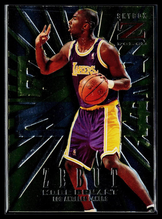 1996-97 SkyBox Z-Force Kobe Bryant #3 Zebut