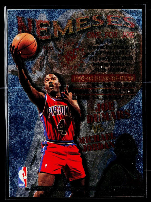 1995-96 Stadium Club Michael Jordan / Joe Dumars #N10