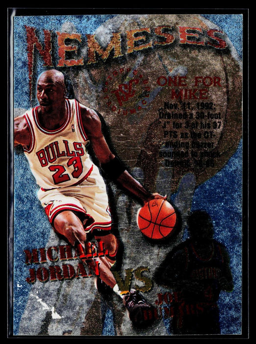 1995-96 Stadium Club Michael Jordan / Joe Dumars #N10