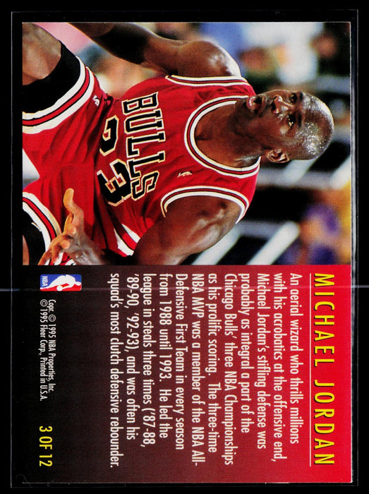 1995-96 Fleer Michael Jordan #3 Total D